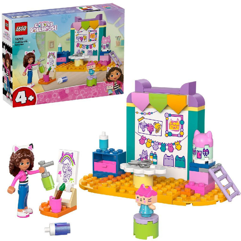 Load image into Gallery viewer, Lego 10795 gabby's dollhouse knutselen met babykit
