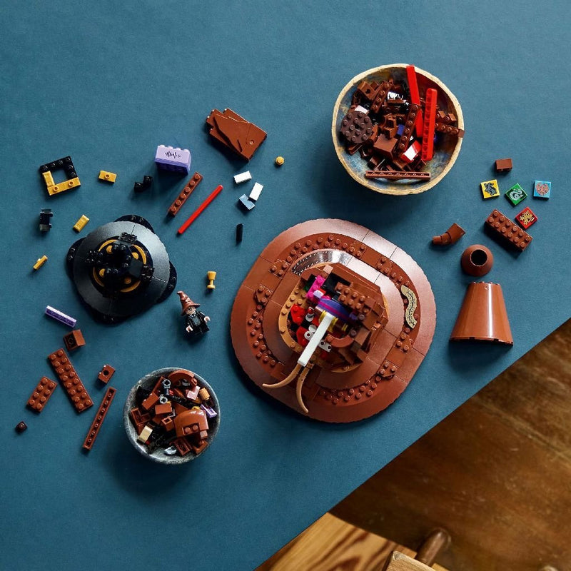 Laden Sie das Bild in Galerie -Viewer, Lego harry potter 76429 pratende sorteerhoed + geluid
