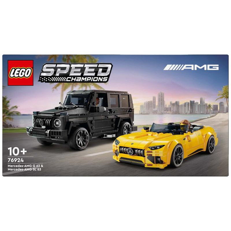 Load image into Gallery viewer, Lego speed champions 76924 mercedes amg g sl 63
