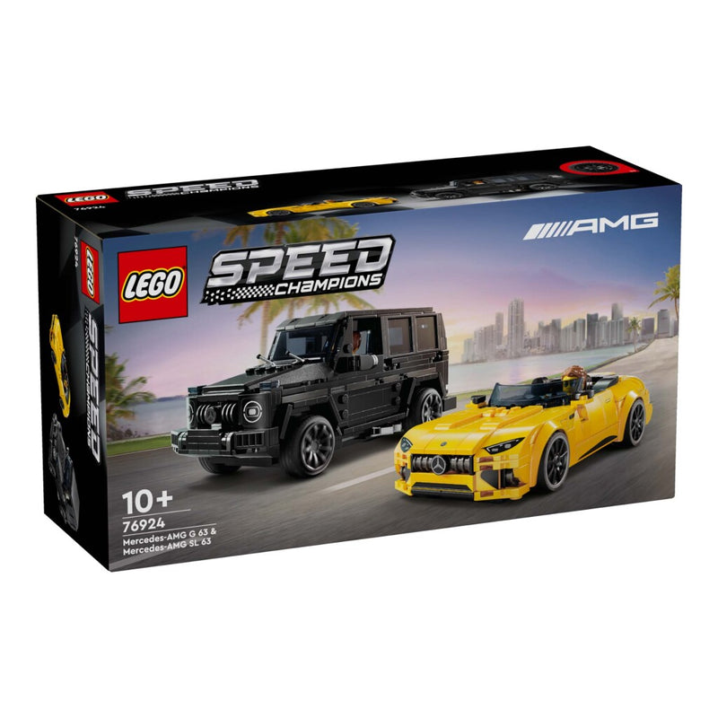 Load image into Gallery viewer, Lego speed champions 76924 mercedes amg g sl 63
