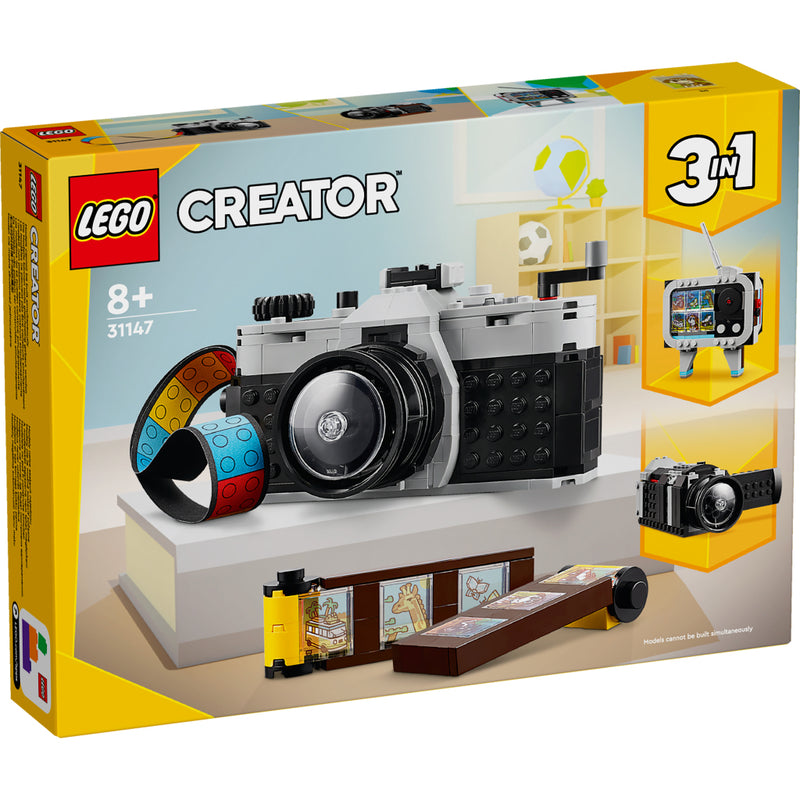 Cargue la imagen en el visor de la galería, Lego creator 31147 3in1 retro camera
