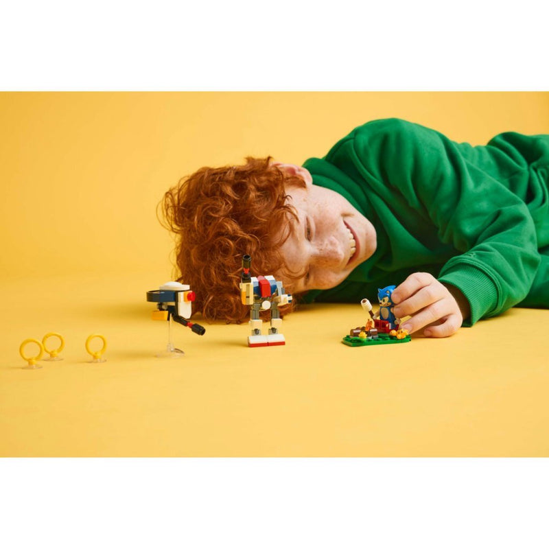 ギャラリービューアに画像をロードする, Lego sonic the hedgehog 77001 sonics krachtmeting bij het kampvuur
