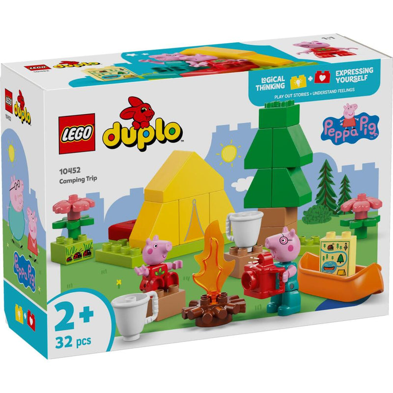Afbeelding laden in galerijviewer, Lego duplo 10452 peppa pig kampeertrip
