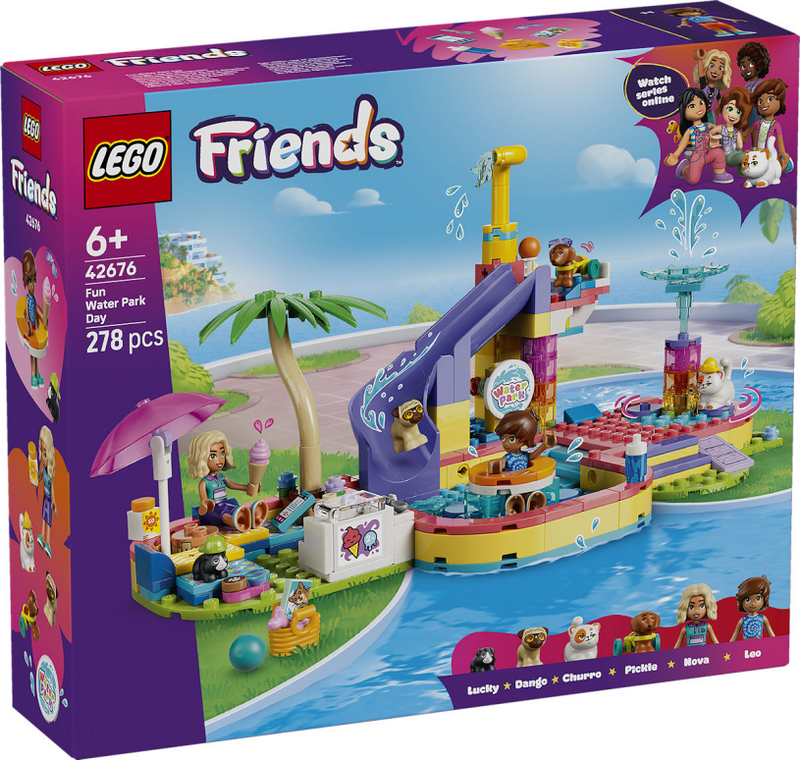 Afbeelding laden in galerijviewer, Lego friends leuke dag in het waterpark
