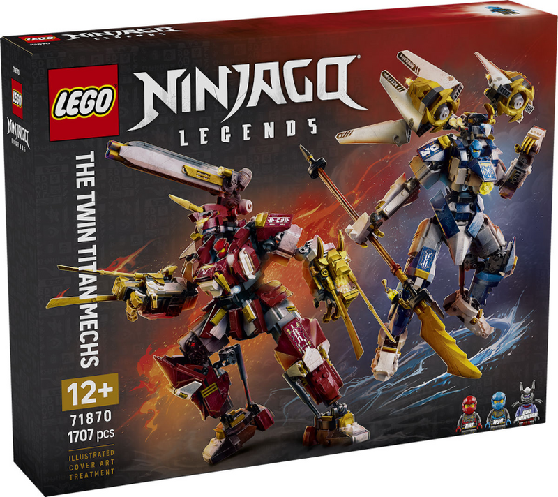 Chargez l'image dans la visionneuse de la galerie, Lego ninjago de twee torenhoge mecha
