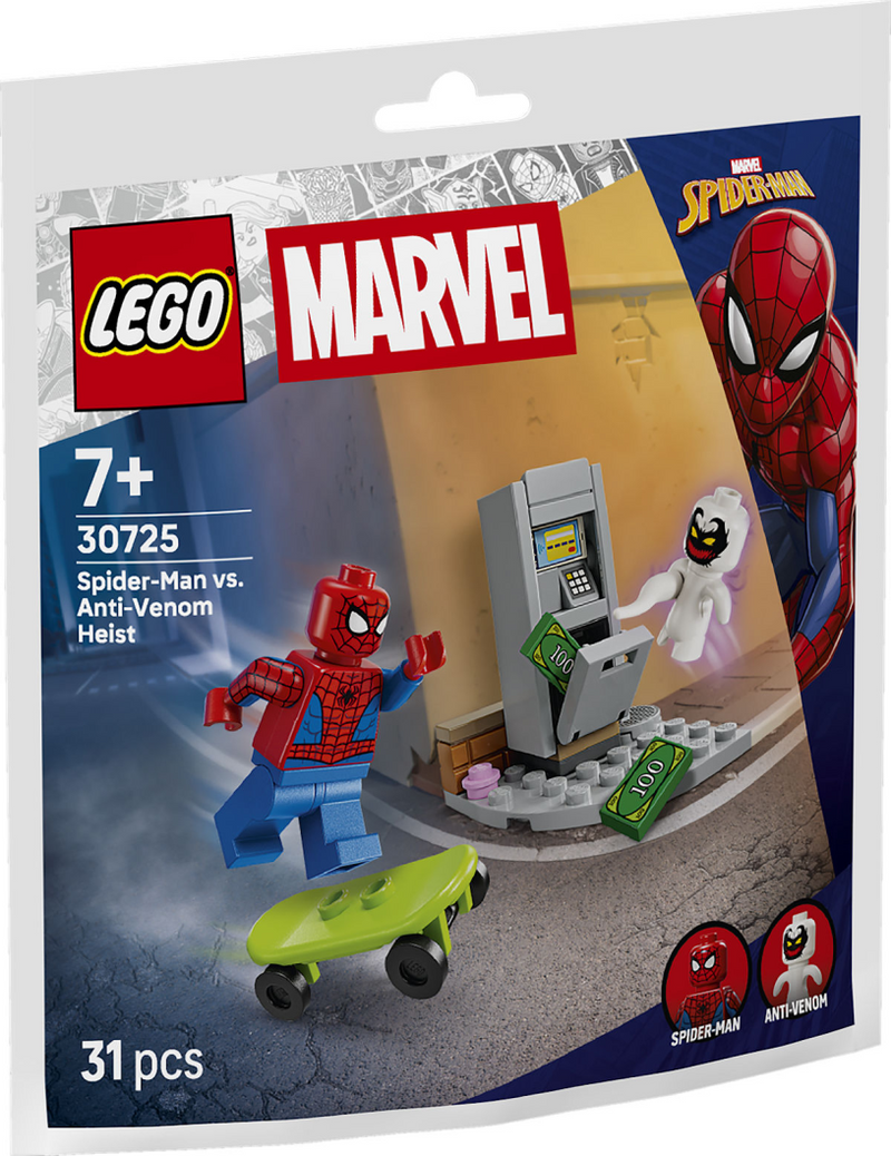 Afbeelding laden in galerijviewer, Lego spider-man vs. anti-venom overval
