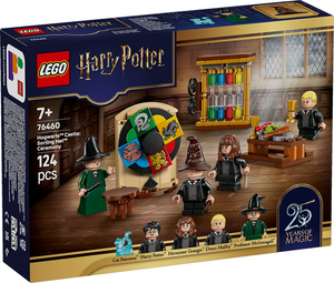 Lego harry potter kasteel zweinstein: sorteerhoedceremonie