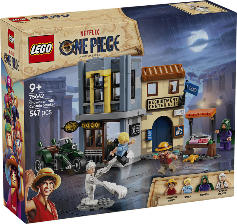 Afbeelding laden in galerijviewer, Lego one piece 75642 confrontatie met kapitein smoker
