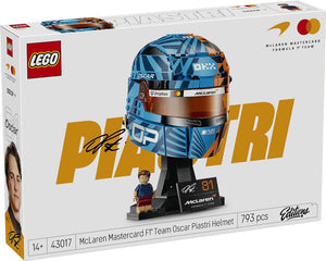 Lego editions sports f1 mclaren helm van oscar piastri