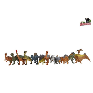Dinoworld dinosaurusfiguren verkrijgbaar in 12 verschillende soorten