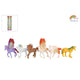 Unicorn figuren 6-delig 9cm