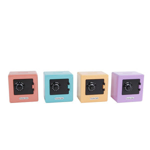 Mini geldkluis met geheime code, 9cm