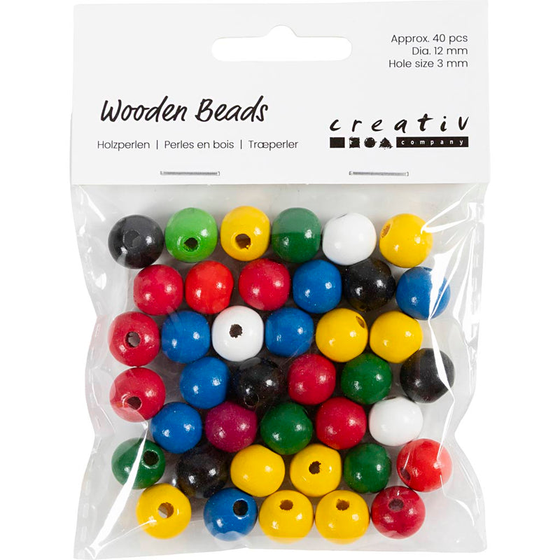 Load image into Gallery viewer, Https: www.cchobby.nl houten-kralen-d-12-mm-gatgrootte-3-mm-ca-40-div-diverse-kleuren-22-gr-1-doos
