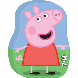 Puzzel peppa pig. 24 stukjes. 3+
