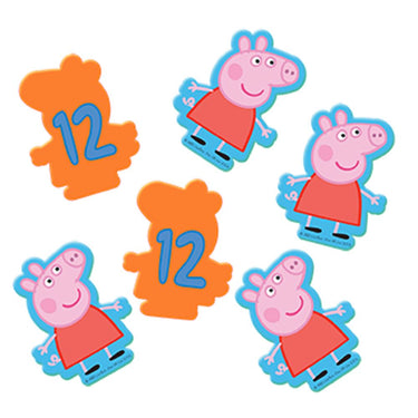 Peppa pig memo met nummers. 3+