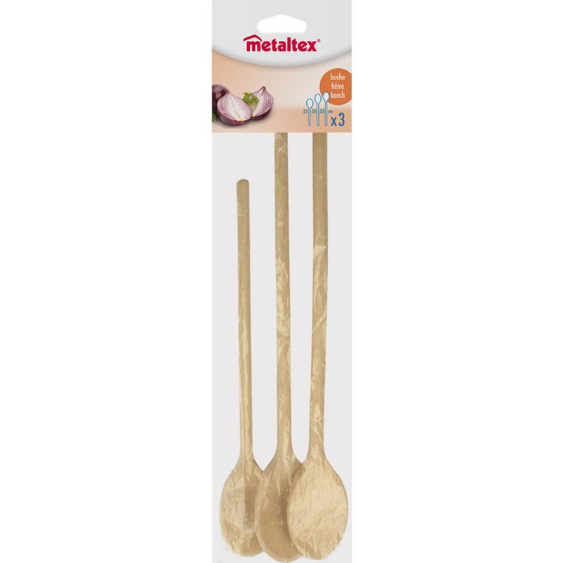 Load image into Gallery viewer, Metaltex pollepelset 3-delig 25 30 32 cm
