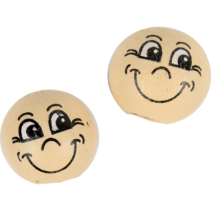 Load image into Gallery viewer, Https: www.cchobby.nl houten-ballen-met-gezichten-d-12-mm-licht-beige-20-stuk-1-doos
