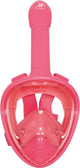 Sea turtle snorkelmasker - snorkel - duikbril - snorkelset - full face masker - kinderen - roze - xs
