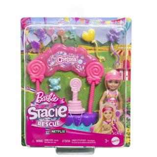 Barbie chelsea - lollipop candy playset - speelgoedset met snoepjes