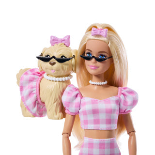 Barbie fashion twinning looks bows