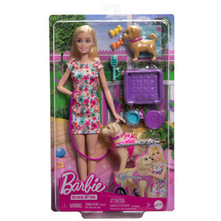 Load image into Gallery viewer, Barbie pop walk and wheel pet speelset en accessoires
