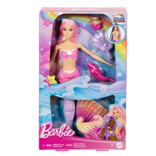 Load image into Gallery viewer, Barbie feature mermaid malibu color change
