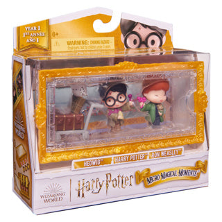 Load image into Gallery viewer, Wizarding world micro magical moments harry, ron hedwig | 2 stuks
