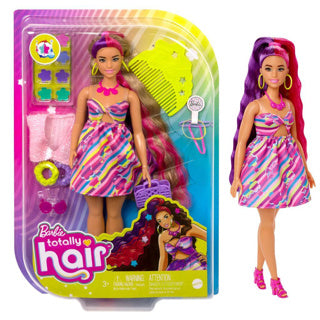 Load image into Gallery viewer, Barbie totally hair flower look
