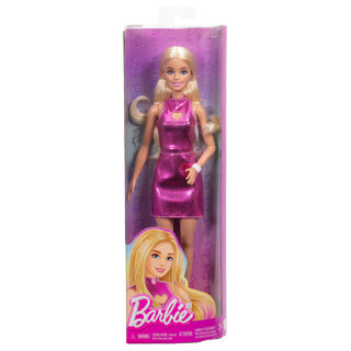 Load image into Gallery viewer, Barbie fashionista pop pink dress heart cut out
