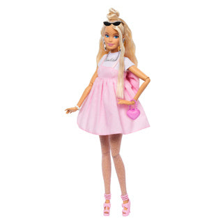 Load image into Gallery viewer, Barbie fashionsta pop deluxe blond haar
