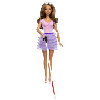 Chargez l'image dans la visionneuse de la galerie, Barbie pop fashionista met paarse jurk
