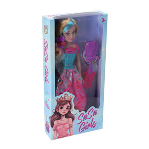 Pop prinses 43 cm assorti | 2 stuks