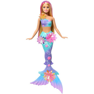 Barbie flower magic zeemeerminpop – magische bloemen die bloeien - blond blauw