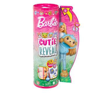 Load image into Gallery viewer, Barbie cutie reveal doll licht blauw geel
