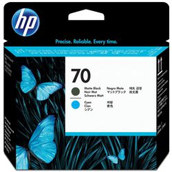 Printkop hp 70 zwart cyaan