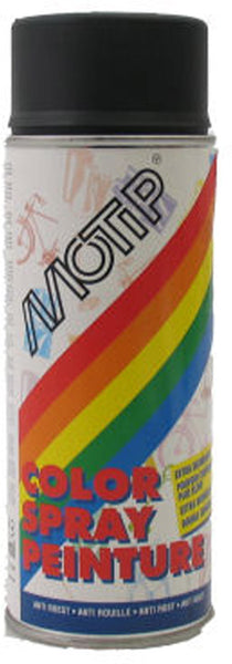 Spuitbus Motip 400ml - diepzwart