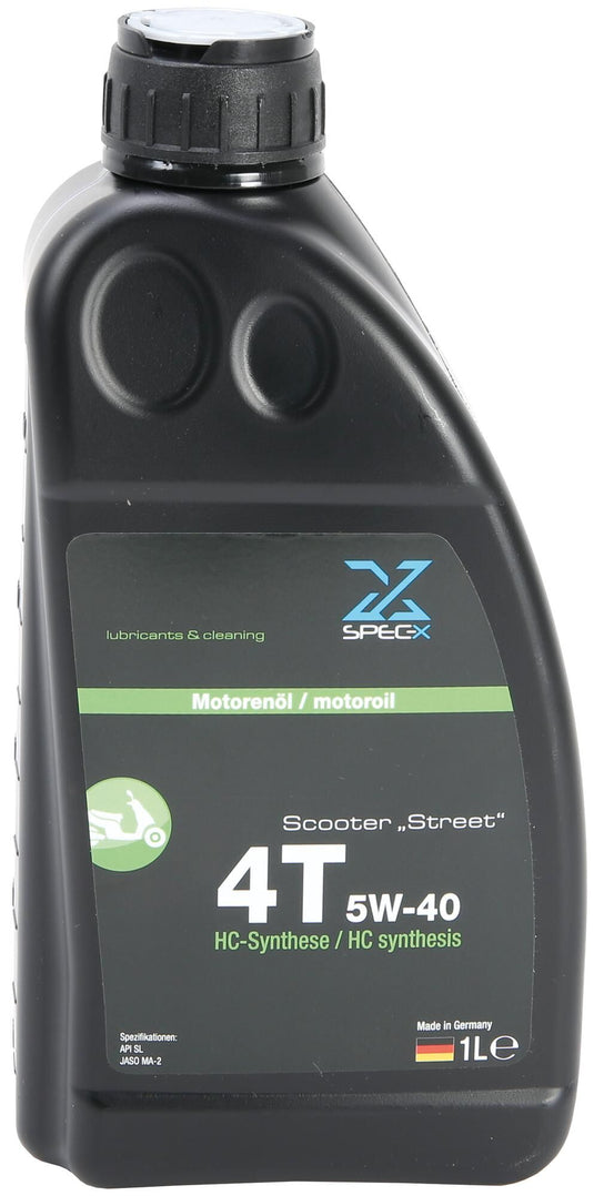 Spec-x motorolie scooter 4t street motor oil 4t 5w-40 1l scooter