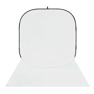 Studioking background board bbt-01-20 wit zwart 400x150 cm
