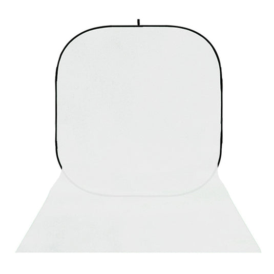 Studioking background board bbt-01-20 wit zwart 400x150 cm