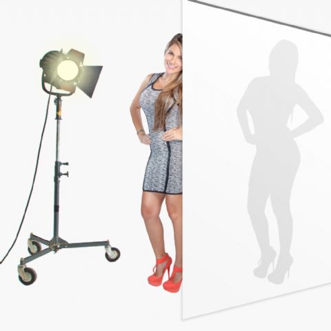 Load image into Gallery viewer, Studioking achtergrond super flexiglass 1,45 x 5 m
