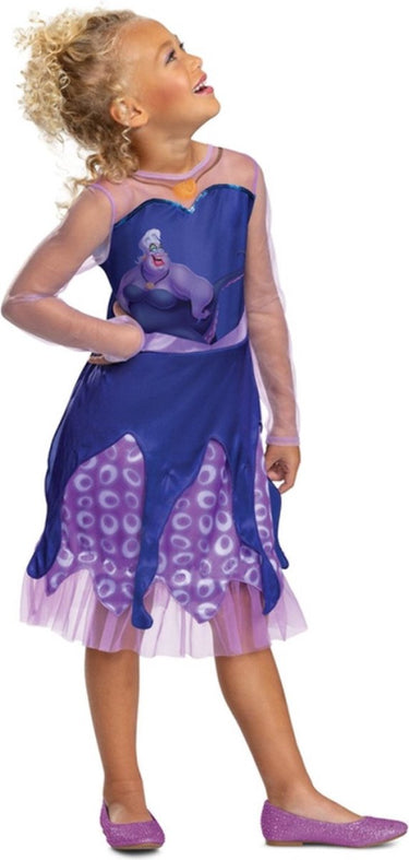 Disguise disney villains, ursula classic jurk kind s (5 - 6)