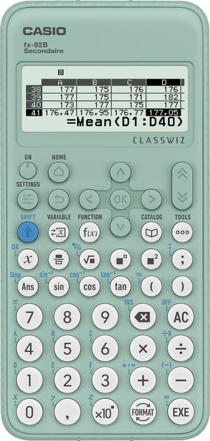 Casio fx-92b secondaire - wetenschappelijke rekenmachine (belgië)