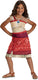 Disguise disney - moana 2, kostuum moana vaiana basic plus jurk, maat s (5 - 6 jaar)