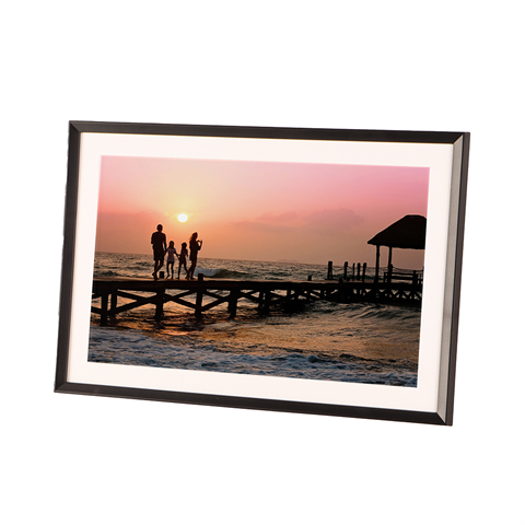 Load image into Gallery viewer, Benel frameo digitale fotolijst hf-109t zwart 10.1 inch met frameglow
