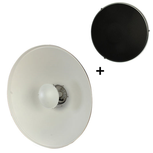 Studioking beauty dish wit sk-bd550w 55 cm met honingraat