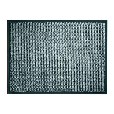 Hq spectrum schoonloopmat grijs 60x80cm