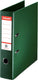 Esselte no.1 kunststof a4 ordner met etikethouder - 2-rings - rugbreedte van 75mm - capaciteit van 500 vel - groen