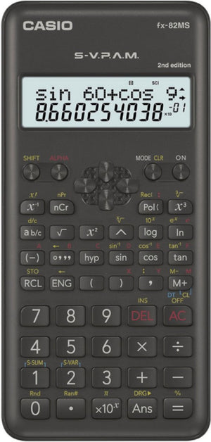 Casio fx-82ms-2 - wetenschappelijke rekenmachine