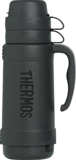 Thermos eclipse isoleerfles - 1l8 - donkergrijs