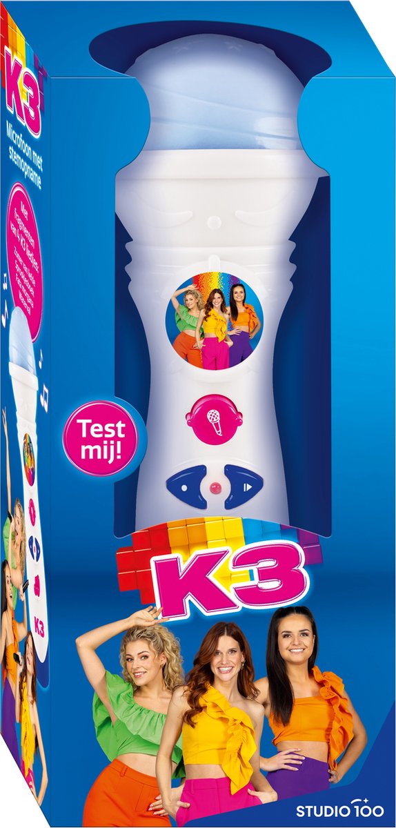 Afbeelding laden in galerijviewer, K3 microfoon met stemopname
